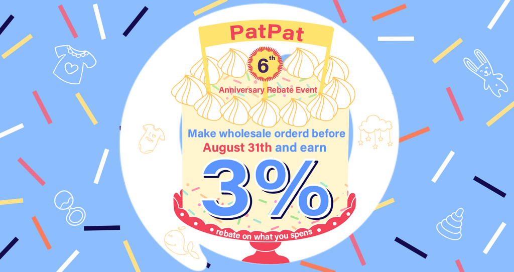 PatPat 6th Anniversary Rebate Event
