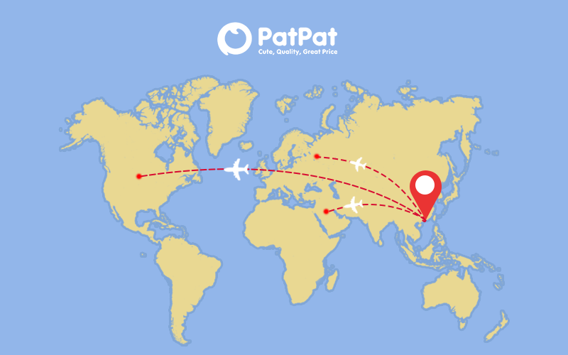 About PatPat Wholesale Delivery Countries & Duties