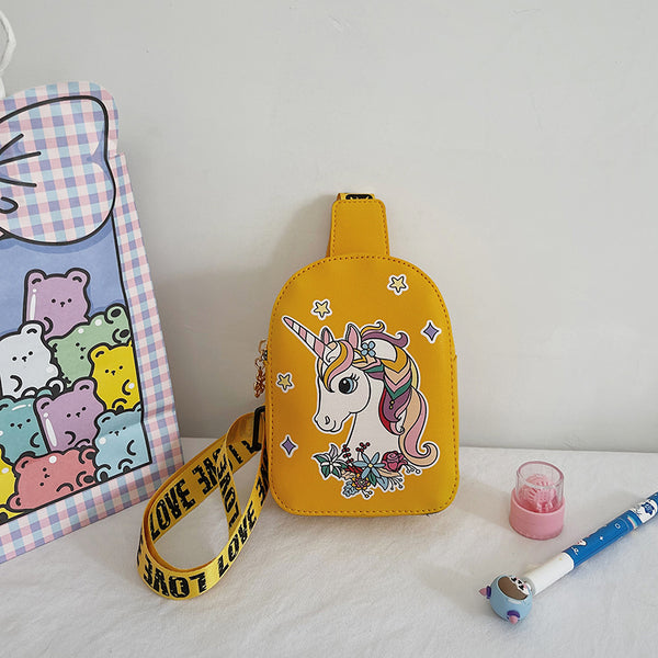 Toddler/kids Girl/Boy Sweet Cartoon Unicorn Shoulder Bag