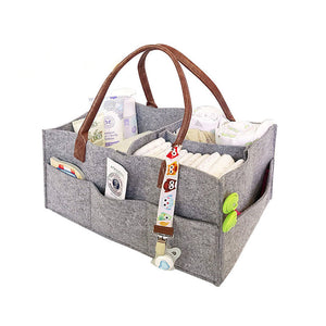 Large Cloth Storage Capacity Diaper Bag Foldable Baby Large Size Diaper Caddy