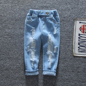 Baby / Toddler Fashion Ripped Jeans