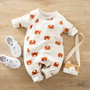 Baby Bear Allover Jumpsuit