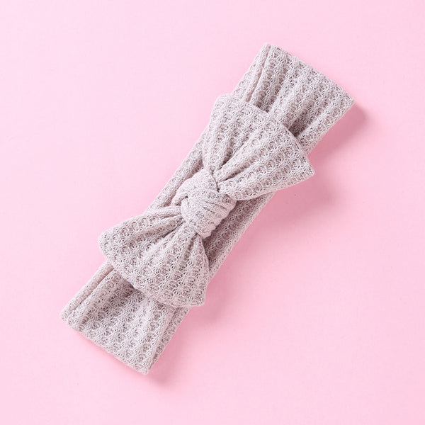 Baby / Toddler Girl Solid Knitted Bowknot Headband