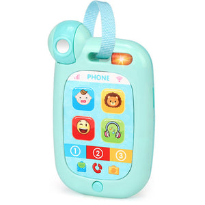 Mobile Phone Toy Early Education Story Machine Infants Baby Soothing Crying Toys