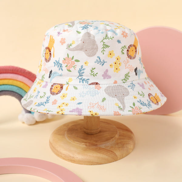 Baby Toddler Allover Print Unicorn Pattern Bucket Hat