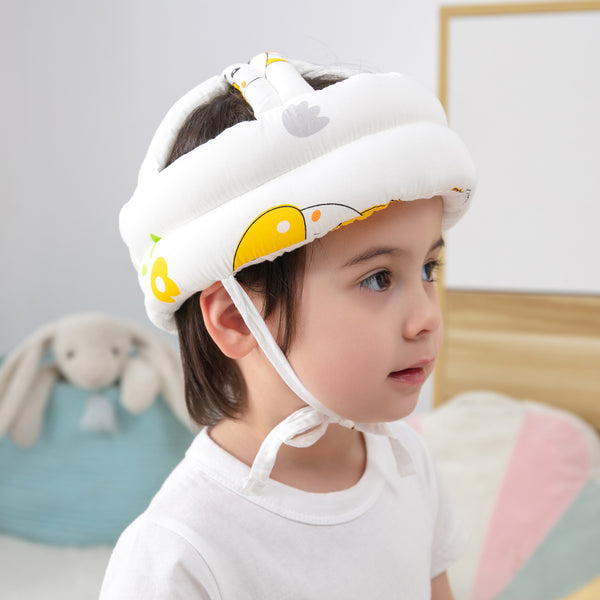 Toddler Lace Up Head Drop Protection Helmet for Crawling Walking Headguard Anti-collision Head Cap Kids Products