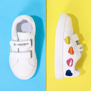 Toddler / Kid Colorful Heart Graphic Casual Shoes