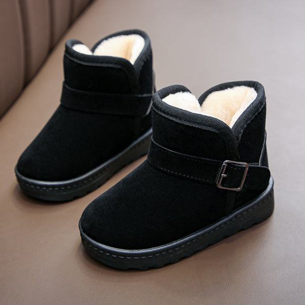 Toddler / Kid Fleece Lined Thermal Buckle Snow Boots