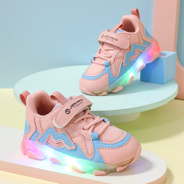 Toddler Two Tone LED Sneakers