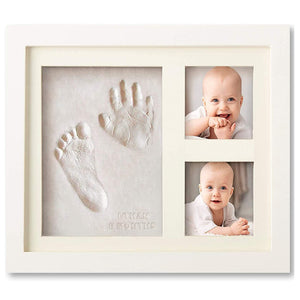 Baby Handprint and Footprint Makers Kit Keepsake for Newborn Shower Gifts DIY Milestone Picture Frames Baby Registry