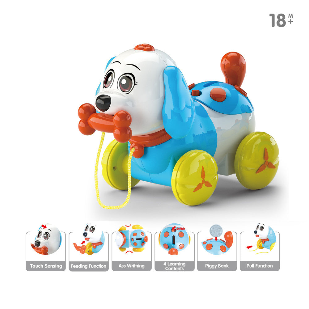 Electronic Puppy Pet Toys Kids STEM Toys Interactive Electronic Dog Toys Educational Toys with Light and Music
