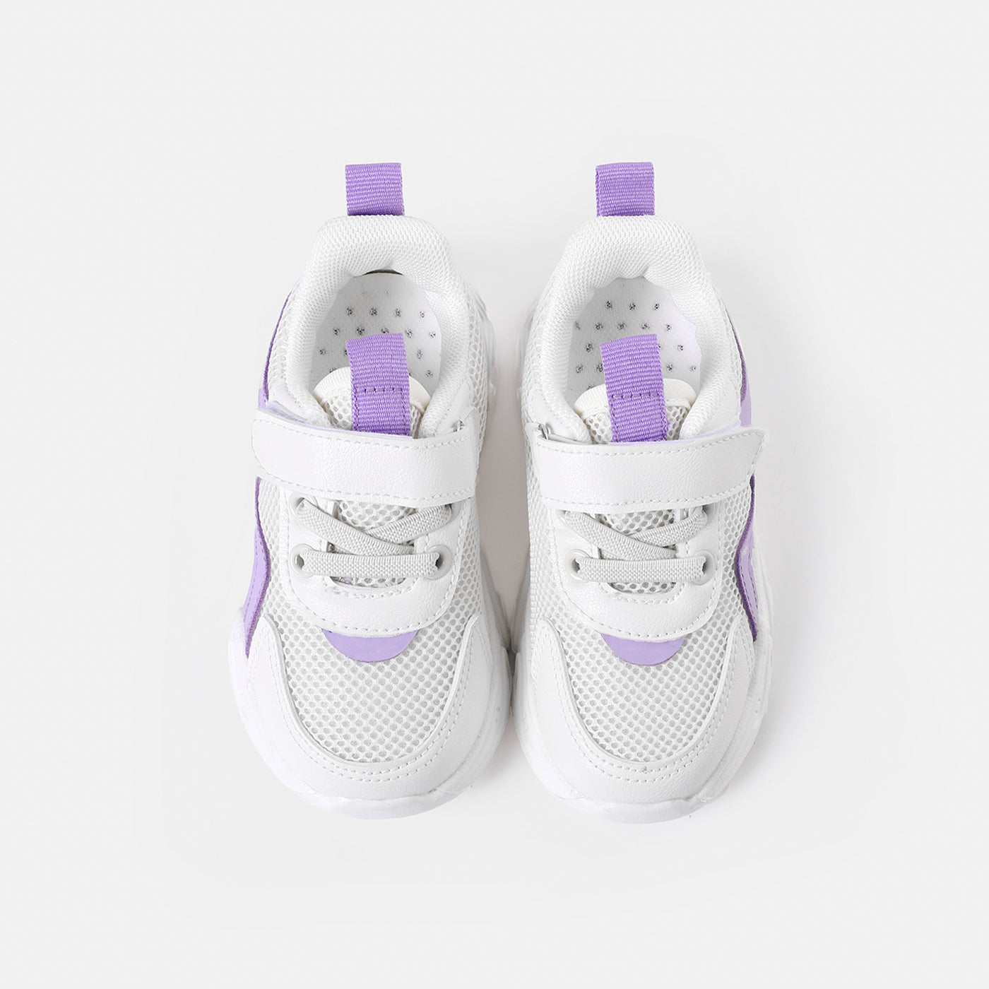 Toddler / Kid Mesh Breathable Light Purple Sneakers