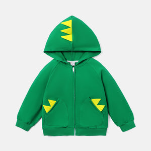 Toddler Girl/Boy Spike Design Cotton Hooded Jacket