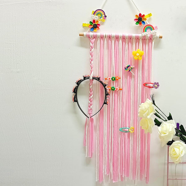 Hair Accessories Wall Hanging for Children's Bedroom