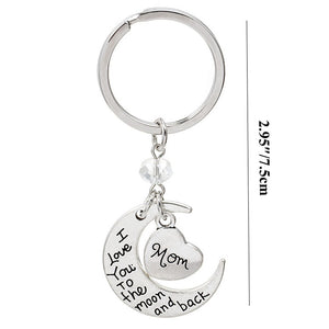 Mother's Day Gift Stainless Steel Keychain