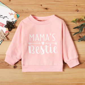 Baby Girl Letter Pullovers & Hoodies